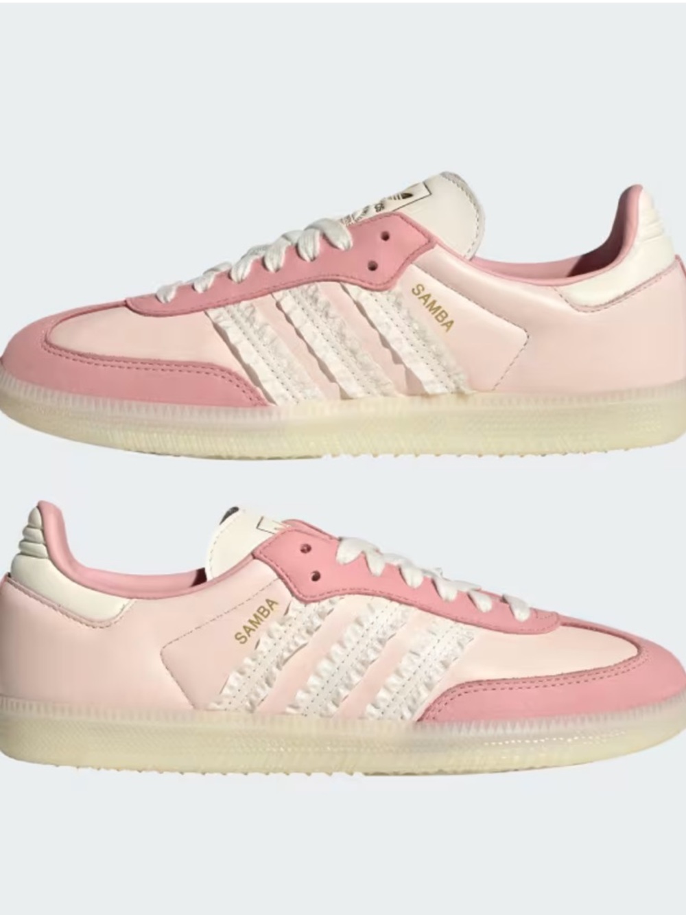 Like New adidas Samba OG Pink Ruffle - Picture 6 of 16